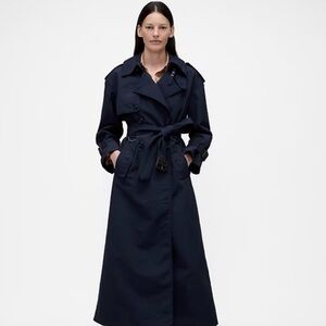 GAP Dark Blue Women's Trench Coat- NWT